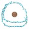 TheBeadChest Middle Eastern Turquoise Nugget Beads 4-7mm Afghanistan Blue Gemstone 17 Inch Strand
